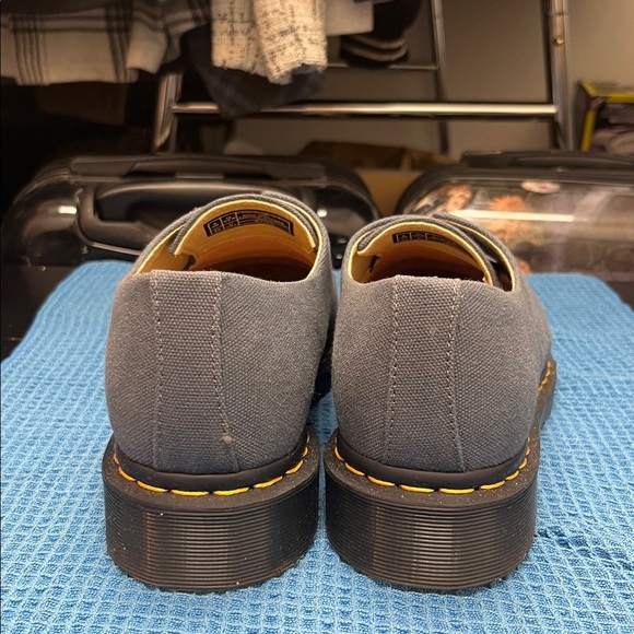 Dr. Martens Graphite Gray Canvas Derby’s - Picture 6 of 7